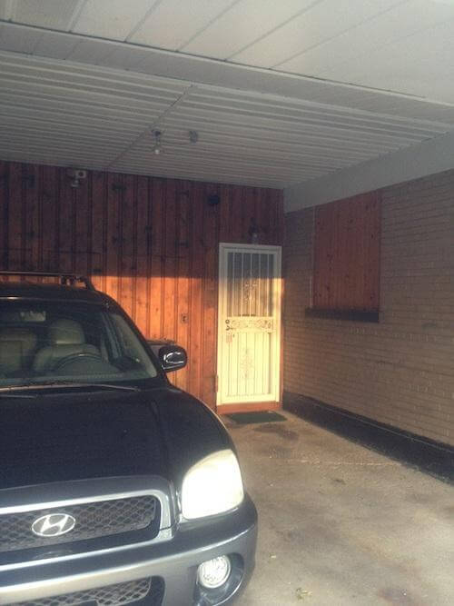 Carport Conversion Before Lombard